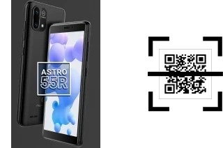 Come leggere i codici QR su un Maxwest Astro 55r?