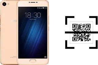 Come leggere i codici QR su un Meizu U10?