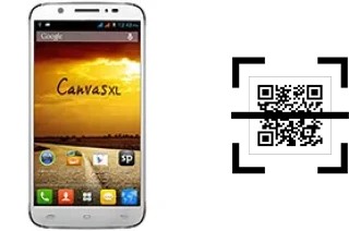 Come leggere i codici QR su un Micromax A119 Canvas XL?