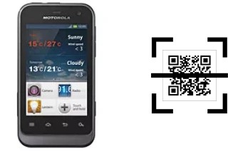 Come leggere i codici QR su un Motorola Defy Mini XT320?