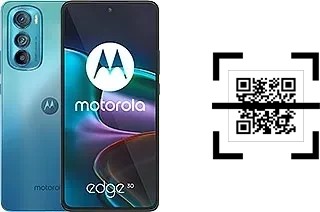 Come leggere i codici QR su un Motorola Edge 30?