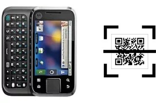 Come leggere i codici QR su un Motorola FLIPSIDE MB508?