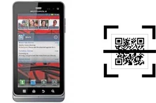 Come leggere i codici QR su un Motorola MILESTONE 3 XT860?