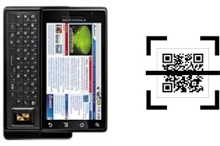 Come leggere i codici QR su un Motorola MOTO XT702?