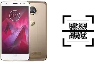 Come leggere i codici QR su un Motorola Moto Z2 Force?