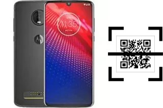 Come leggere i codici QR su un Motorola Moto Z4 Force?