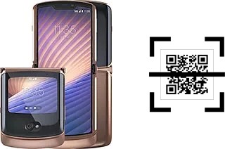 Come leggere i codici QR su un Motorola Razr 5G?