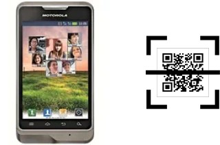 Come leggere i codici QR su un Motorola XT390?