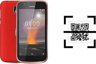 Come leggere i codici QR su un Nokia 1?