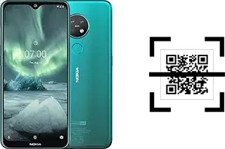 Come leggere i codici QR su un Nokia 7.2?