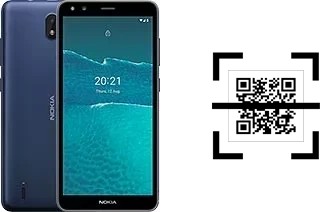 Come leggere i codici QR su un Nokia C1 2nd Edition?