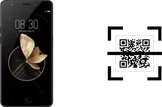 Come leggere i codici QR su un nubia M2 Play?