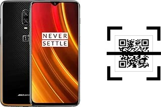 Come leggere i codici QR su un OnePlus 6T McLaren?