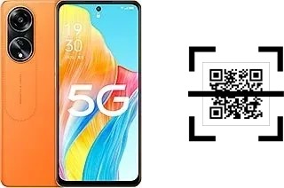 Come leggere i codici QR su un Oppo A1 (2023)?