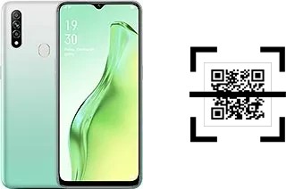 Come leggere i codici QR su un Oppo A31 (2020)?