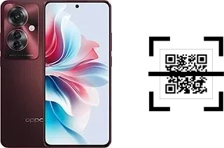 Come leggere i codici QR su un Oppo F25 Pro?