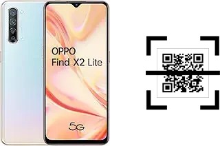 Come leggere i codici QR su un Oppo Find X2 Lite?