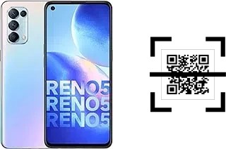 Come leggere i codici QR su un Oppo Reno5 4G?