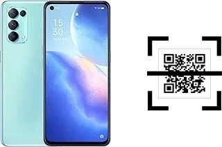 Come leggere i codici QR su un Oppo Reno5 K?