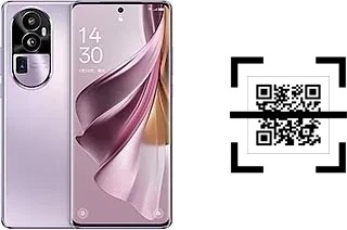 Come leggere i codici QR su un Oppo Reno10 Pro+?