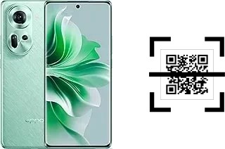 Come leggere i codici QR su un Oppo Reno11?