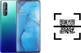 Come leggere i codici QR su un Oppo Reno3 Pro?