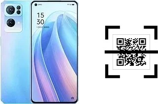 Come leggere i codici QR su un Oppo Reno7 Pro 5G?