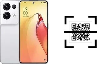 Come leggere i codici QR su un Oppo Reno8 Pro+?