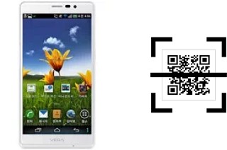 Come leggere i codici QR su un Pantech Vega R3 IM-A850L?