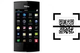 Come leggere i codici QR su un Philco PH350B?