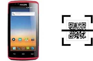 Come leggere i codici QR su un Philips W7555?