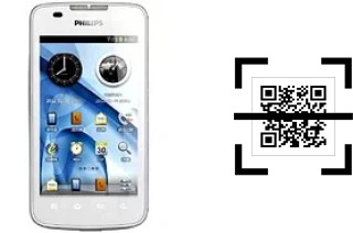 Come leggere i codici QR su un Philips D633?