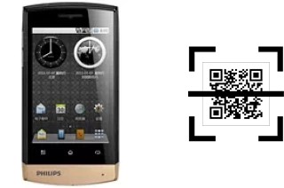 Come leggere i codici QR su un Philips D822?