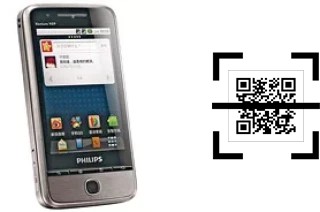 Come leggere i codici QR su un Philips V726?