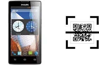 Come leggere i codici QR su un Philips W3500?