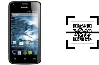 Come leggere i codici QR su un Philips W3568?