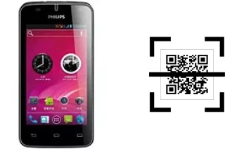 Come leggere i codici QR su un Philips W536?