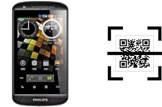 Come leggere i codici QR su un Philips W626?