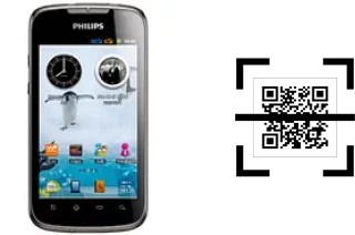 Come leggere i codici QR su un Philips W635?