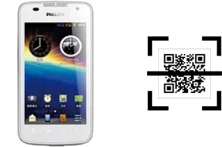 Come leggere i codici QR su un Philips W6350?