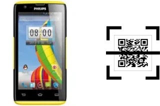 Come leggere i codici QR su un Philips W6500?