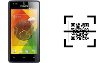 Come leggere i codici QR su un Philips W737?