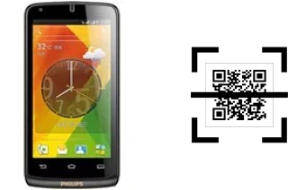 Come leggere i codici QR su un Philips W7376?