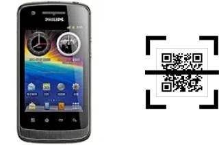 Come leggere i codici QR su un Philips W820?