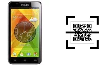 Come leggere i codici QR su un Philips W8355?