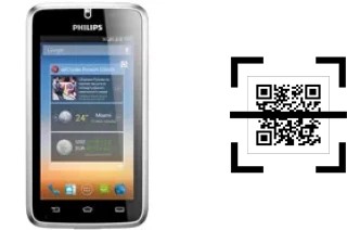 Come leggere i codici QR su un Philips W8500?