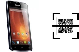 Come leggere i codici QR su un Philips W8510?