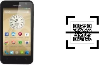 Come leggere i codici QR su un Prestigio MultiPhone 3450 DUO?