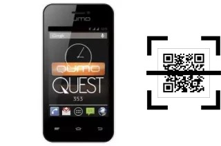 Come leggere i codici QR su un Qumo QUEST 353?