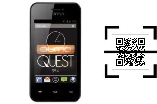 Come leggere i codici QR su un Qumo QUEST 354?